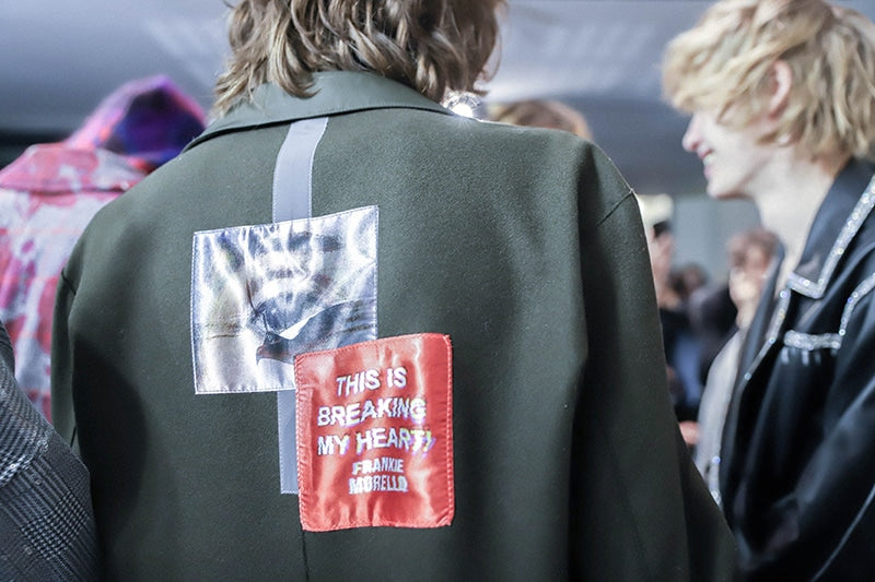 Frankie Morello Jean Jacket from Fall/Winter 2019 Collection (Size Large)