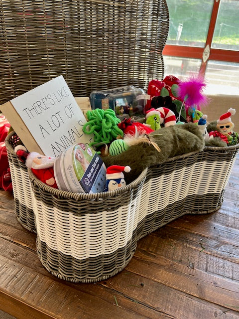 Holiday Snuggles + Playtime Basket