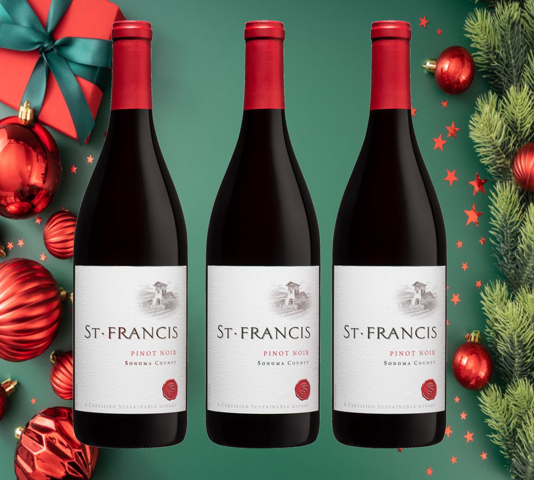 St. Francis Pinot Noir Boxed Trio