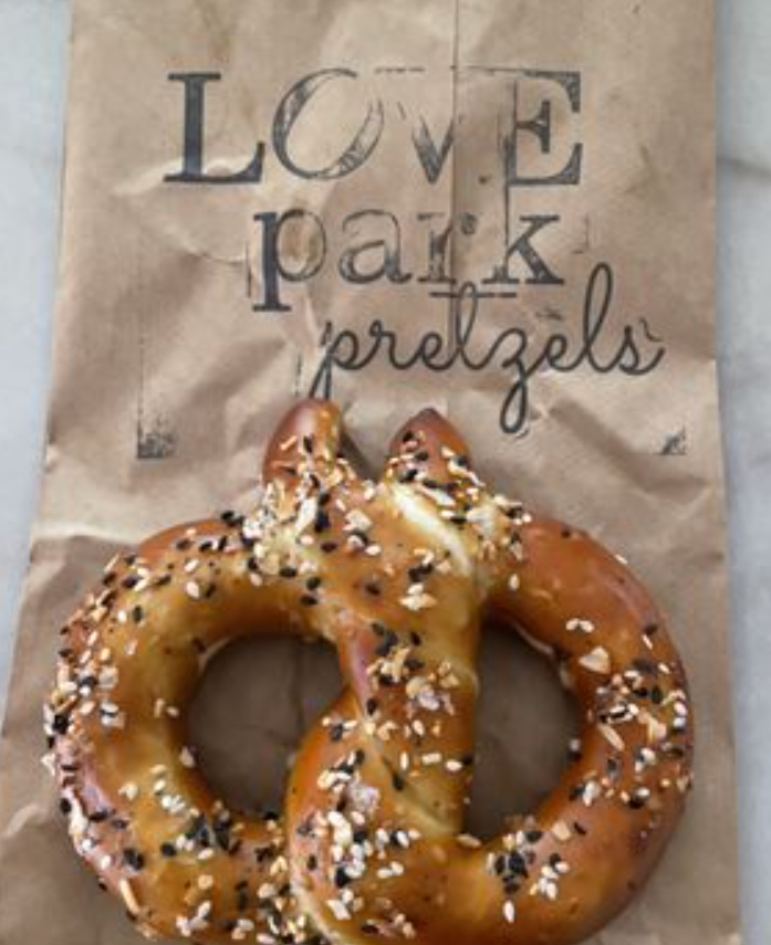One Dozen Pretzels + Mustard Package from Love Park Pretzels