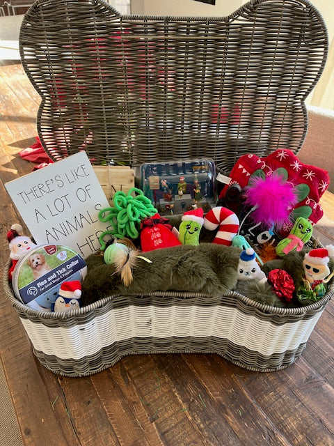 Holiday Snuggles + Playtime Basket