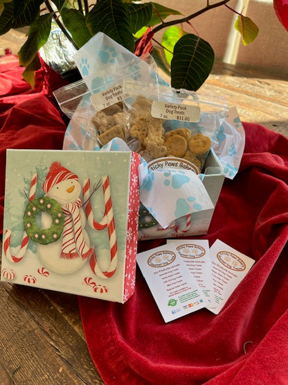 Sticky Paws Bakery Gourmet Dog Treats Package