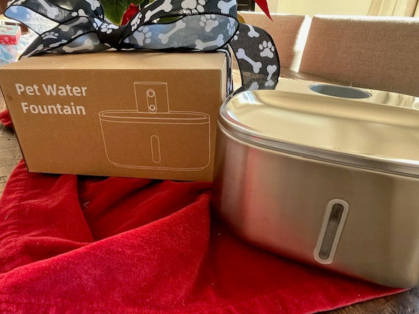 Stainless Steel Pet Water Fountain