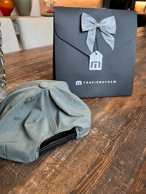 TravisMathew Logo Baseball Cap