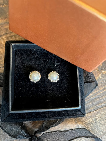Graham Jewlers Faux Pearl Pierced Earrings