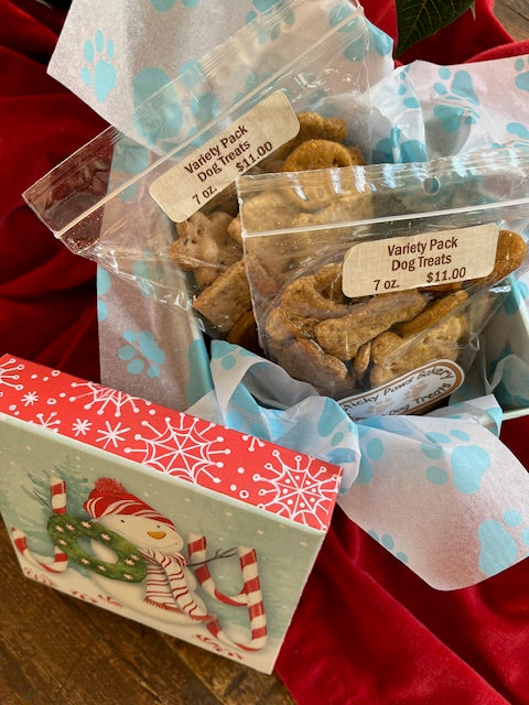 Sticky Paws Bakery Gourmet Dog Treats Package