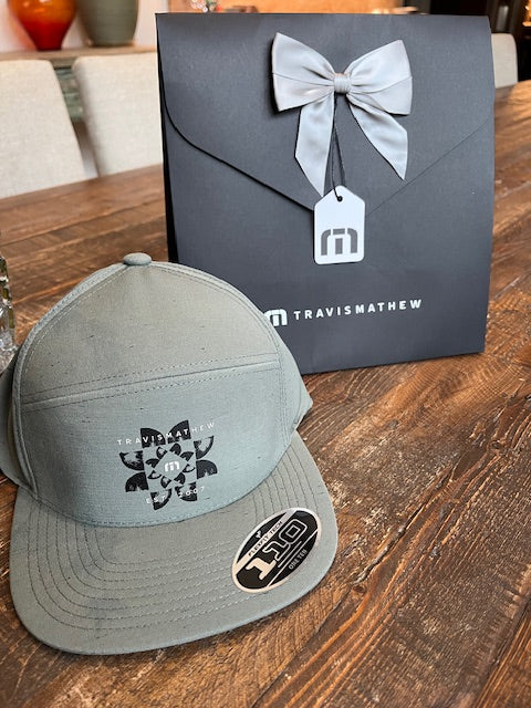 TravisMathew Logo Baseball Cap