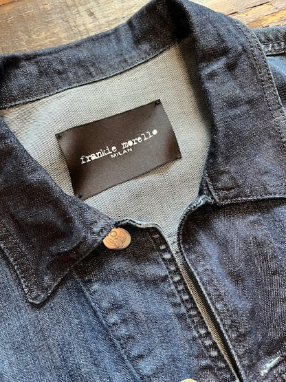 Frankie Morello Jean Jacket from Fall/Winter 2019 Collection (Size Large)