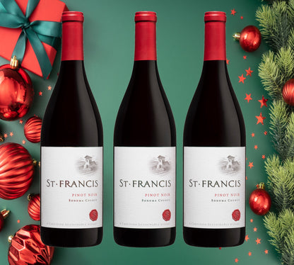 St. Francis Pinot Noir Boxed Trio