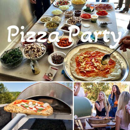 Wood Fired Pizza Party for Up to 50 Guests