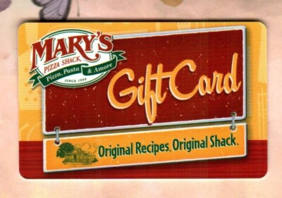 Mary's Pizza Shack Gift Card